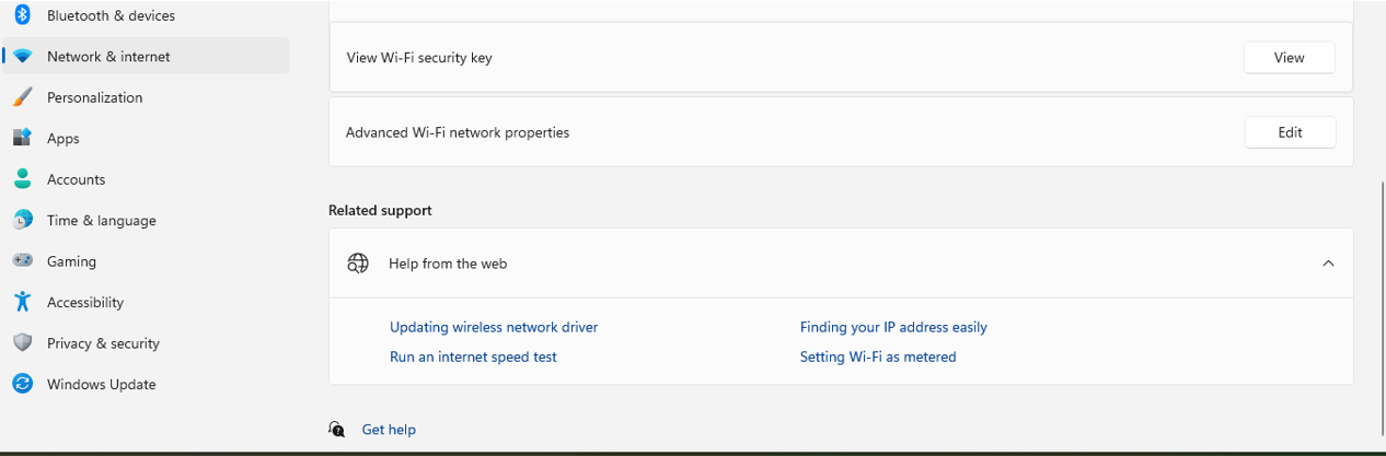 Cara centang Show Characters untuk melihat password wifi